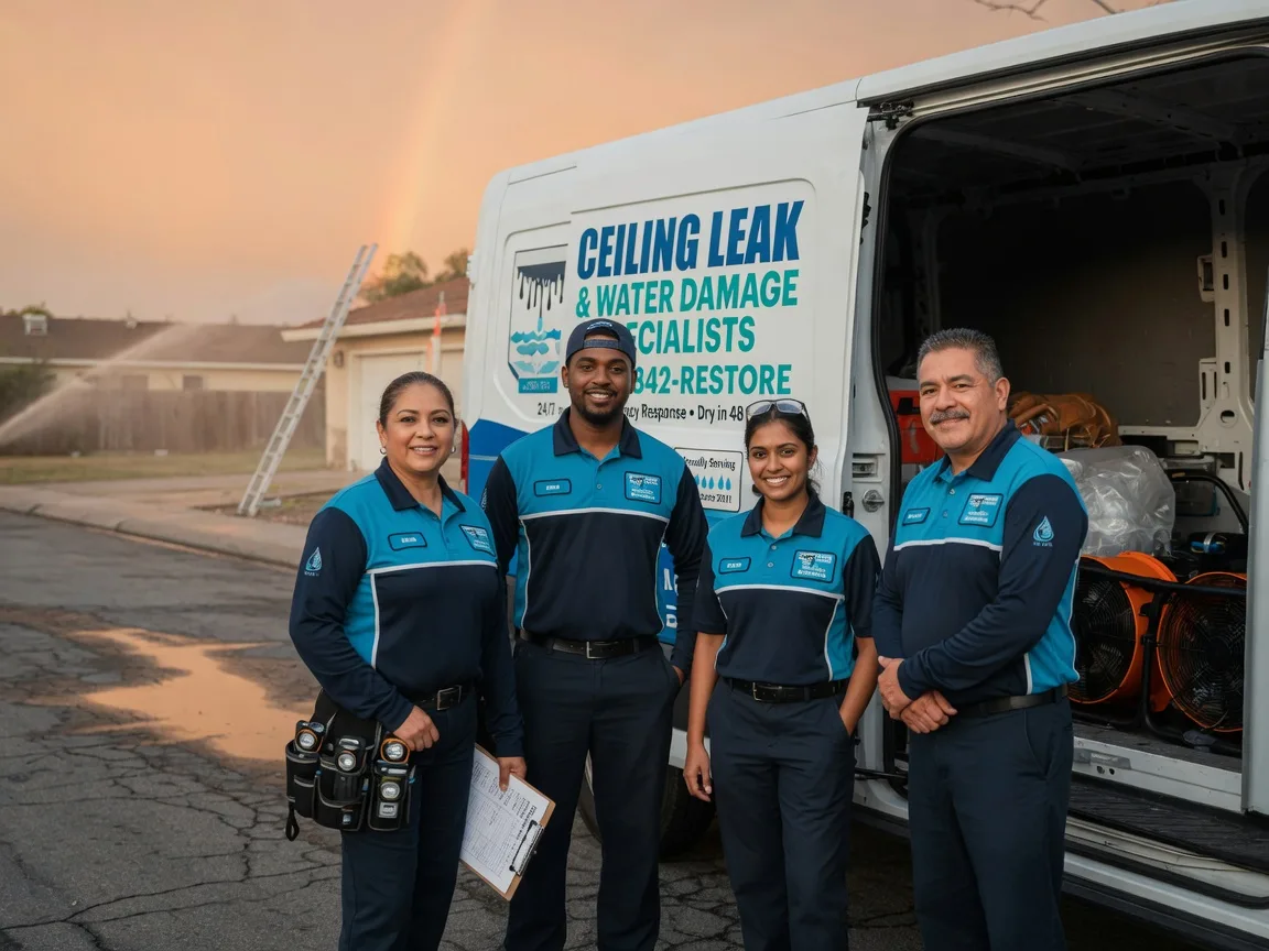 Ceiling Leak Cleanup company in Birchwood, WI